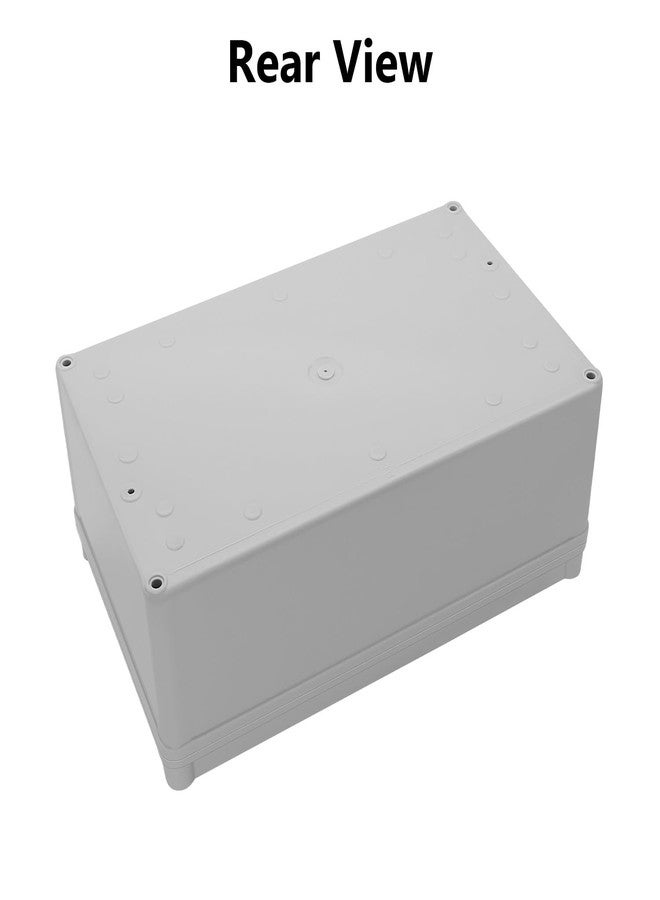 LeMotech Junction Box IP67 Waterproof Dustproof ABS Plastic Project Box for Electrical Outdoor Enclosure Gray 9.8 x 5.9 x 3.9 inch (250 x 150 x 100 mm) - Image 5